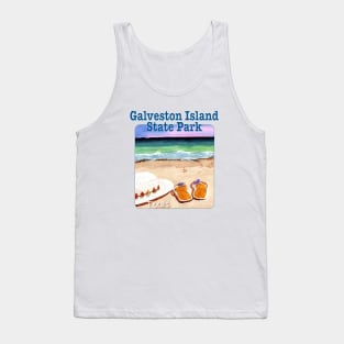 Galveston Island State Park, Texas Tank Top